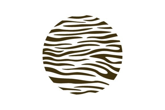 Capturing the Wild: The Jungle Animal Skin Pattern in Circle Vec