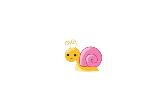 Cute Animal Snail Illustrations Vector for Whimsical Designs