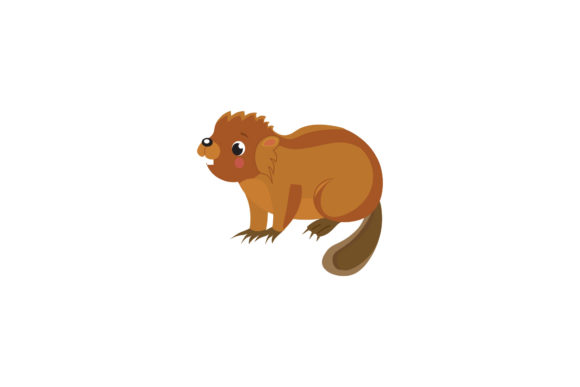 Cute Animal Weasel Illustration Vector: A Design Essential