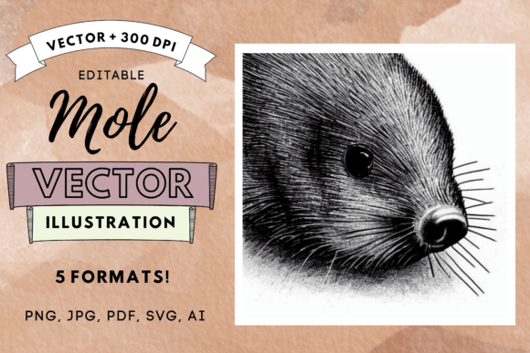 Cute Mole Animal Nursery Kids Wall Decor: A Designer's Guide