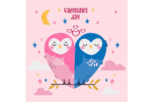 Hand Drawn Valentine's Day Animal Couple: A Designer's Review