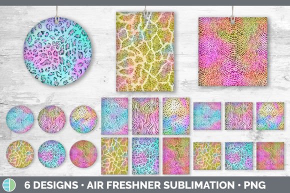 Iridescent Animal Print Air Freshener | for Bold Design