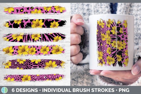 Pink Animal Print Brush Strokes PNG: A Sublimation Game-Changer