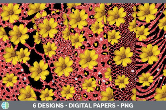 Red Animal Print Backgrounds | Digital S: Bold & Versatile